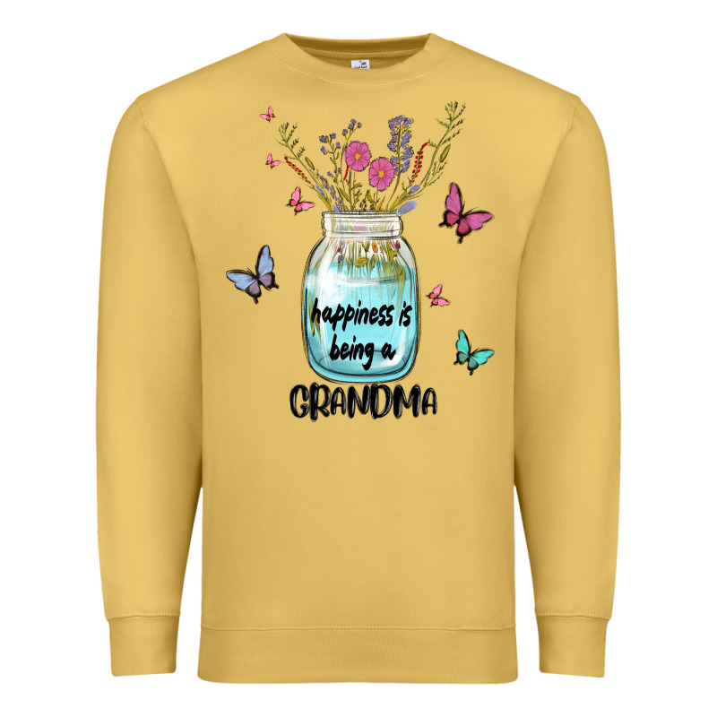 Grandma Preview Costom Name Premium Sweatshirt by MaliasSmallBusiness | Teevron
