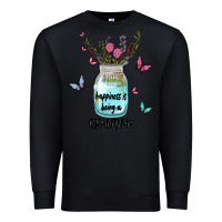 Black grandma preview costom name Premium Sweatshirt - MaliasSmallBusiness