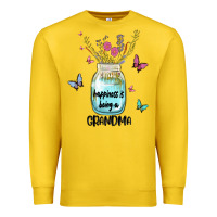 Lemon grandma preview costom name Premium Sweatshirt - MaliasSmallBusiness