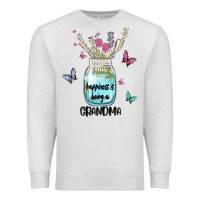 Oatmeal Heather grandma preview costom name Premium Sweatshirt - MaliasSmallBusiness