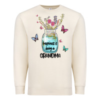 Sandshell grandma preview costom name Premium Sweatshirt - MaliasSmallBusiness