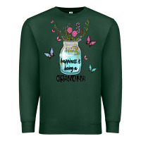 Sports Green grandma preview costom name Premium Sweatshirt - MaliasSmallBusiness