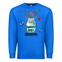 True Royal grandma preview costom name Premium Sweatshirt - MaliasSmallBusiness