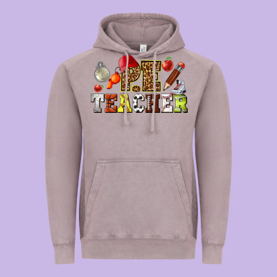 Physical Education Teacher Vintage Hoodie Designed By Texasbilliewilder