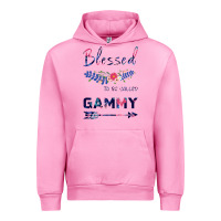 Fuchsia Pink Blessed To Be Called Gammy Urban Hoodie - Bettercallsaul