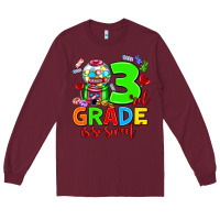 Burgundy 3 rd grade is so sweet Long Sleeve Tee - AdoDesignShop