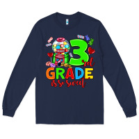 Navy 3 rd grade is so sweet Long Sleeve Tee - AdoDesignShop
