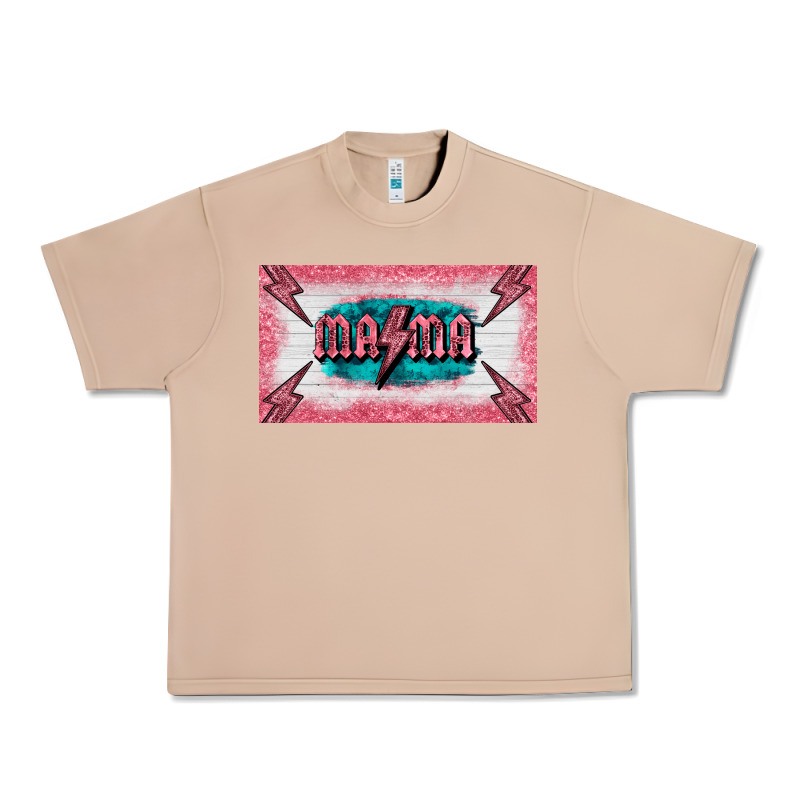 Western Mama Pink Glitter Urban Heavy Tee by BarkalooDesign | Teevron