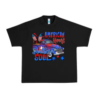 Black American heart southern soul truck 4th of july Urban Heavy Tee - CowGirlArtShop