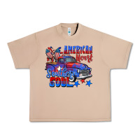 Burro American heart southern soul truck 4th of july Urban Heavy Tee - CowGirlArtShop