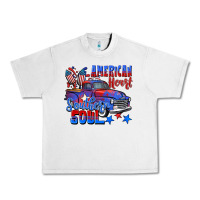 Lunar Rock American heart southern soul truck 4th of july Urban Heavy Tee - CowGirlArtShop