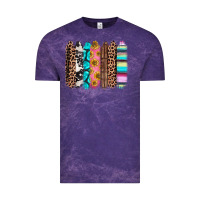Cloud Purple Western brushstrokes Vintage Tee - CTS Tumbler Store