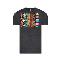 Vintage Black Western brushstrokes Vintage Tee - CTS Tumbler Store