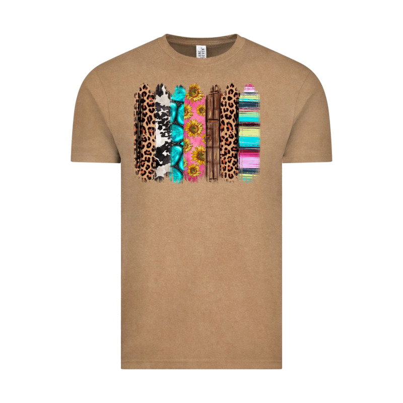 Western Brushstrokes Vintage Tee by CTS Tumbler Store | Teevron