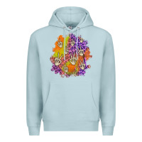 Blue Mist halloween patch Premium Hoodie - BundleAndBundleShop