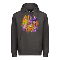 Smoke halloween patch Premium Hoodie - BundleAndBundleShop