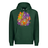 Sports Green halloween patch Premium Hoodie - BundleAndBundleShop