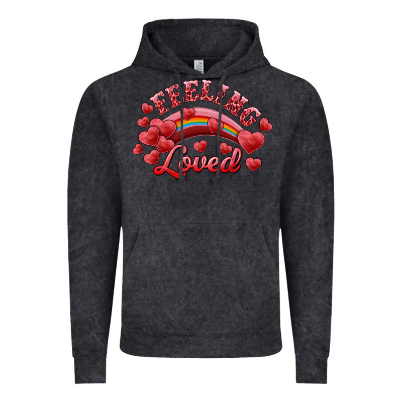 Feeling Loved Valentine's Day Vintage Hoodie by RanaPortraitStore | Teevron