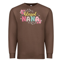 Chestnut blessed nana Premium Sweatshirt - MaliasSmallBusiness