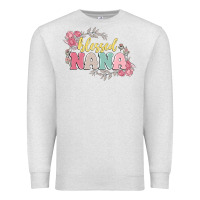 Oatmeal Heather blessed nana Premium Sweatshirt - MaliasSmallBusiness
