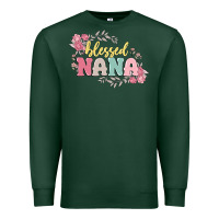 Sports Green blessed nana Premium Sweatshirt - MaliasSmallBusiness