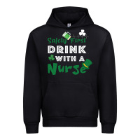 Black Safety First Drink With A Nurse Urban Hoodie - Bettercallsaul