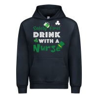 Navy Safety First Drink With A Nurse Urban Hoodie - Bettercallsaul