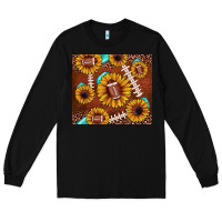 Black football leopard sunflower Long Sleeve Tee - JahusDesignShop