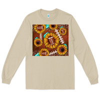 Mushroom football leopard sunflower Long Sleeve Tee - JahusDesignShop
