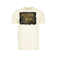 Vintage Arctic camouflage leopard background Vintage Tee - BarkalooDesign