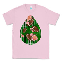 Bubblegum Pink american football and western roses teardrop Classic Tee - BundleAndBundleShop
