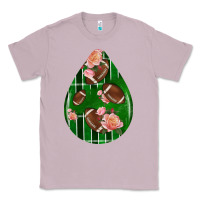 Lilac american football and western roses teardrop Classic Tee - BundleAndBundleShop