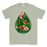 Matcha american football and western roses teardrop Classic Tee - BundleAndBundleShop