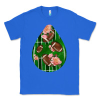 True Royal american football and western roses teardrop Classic Tee - BundleAndBundleShop