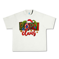 Pistachio Christmas popi claus Urban Heavy Tee - FaDigitalArtStudio
