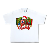 White Christmas popi claus Urban Heavy Tee - FaDigitalArtStudio