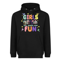 Black girls just wanna have fun Heavyweight Hoodie - MaliasSmallBusiness