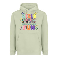 Matcha girls just wanna have fun Heavyweight Hoodie - MaliasSmallBusiness