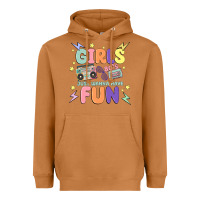 Meerkat girls just wanna have fun Heavyweight Hoodie - MaliasSmallBusiness