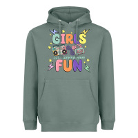 Sage girls just wanna have fun Heavyweight Hoodie - MaliasSmallBusiness