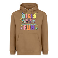 Toasted Coconut girls just wanna have fun Heavyweight Hoodie - MaliasSmallBusiness