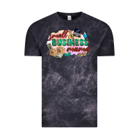 Cloud Black small business mama Vintage Tee - Zillion Design Studio