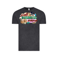Vintage Black small business mama Vintage Tee - Zillion Design Studio