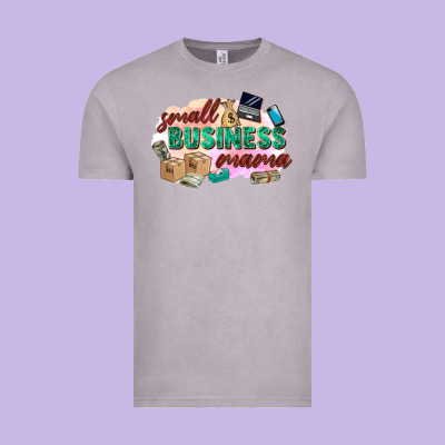 Small Business Mama Vintage Tee Designed By Zillion Design Studio