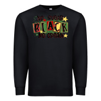 Black no sugar black no cream Premium Sweatshirt - MaliasSmallBusiness