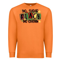 Carrot no sugar black no cream Premium Sweatshirt - MaliasSmallBusiness