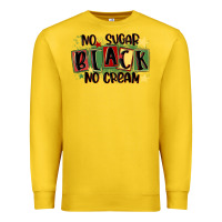 Lemon no sugar black no cream Premium Sweatshirt - MaliasSmallBusiness