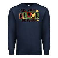 Navy no sugar black no cream Premium Sweatshirt - MaliasSmallBusiness