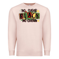 Pale Pink no sugar black no cream Premium Sweatshirt - MaliasSmallBusiness