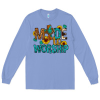 Colony Blue made to worship Long Sleeve Tee - Artiststas